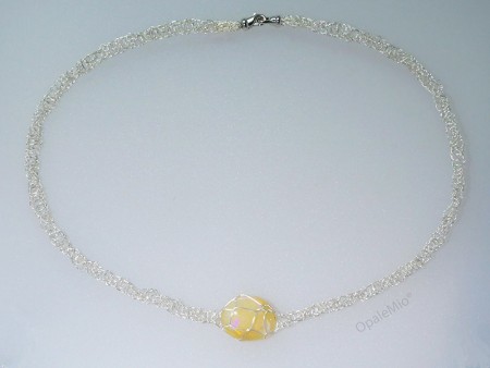 Matrix opal Necklace